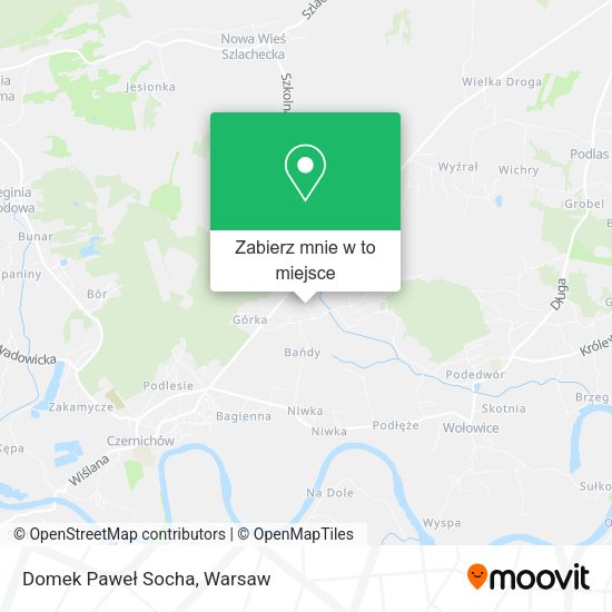 Mapa Domek Paweł Socha