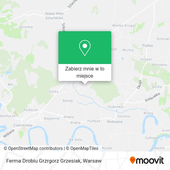 Mapa Ferma Drobiu Grzrgorz Grzesiak