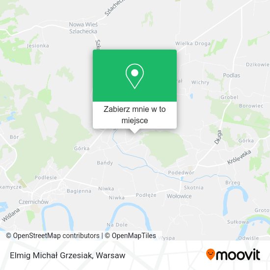 Mapa Elmig Michał Grzesiak