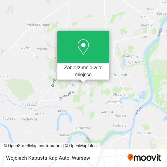 Mapa Wojciech Kapusta Kap Auto