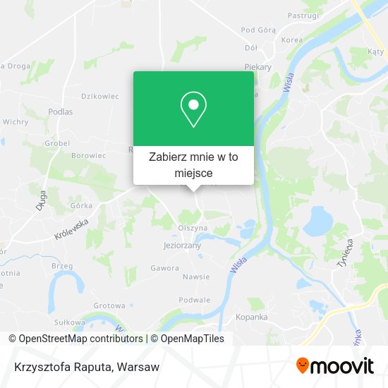 Mapa Krzysztofa Raputa