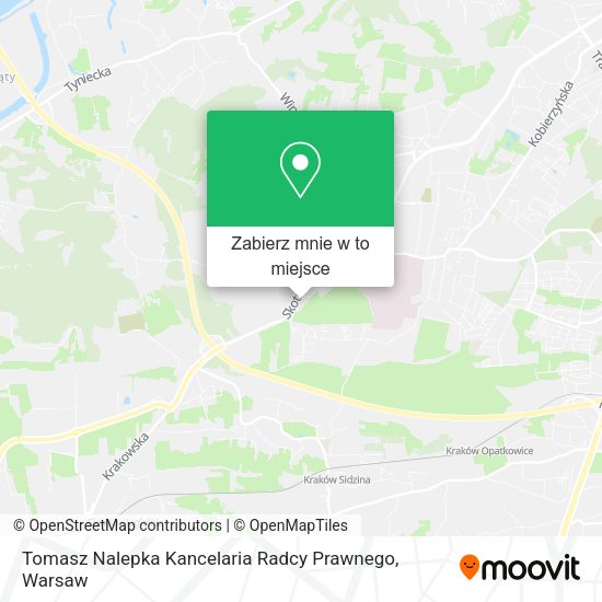 Mapa Tomasz Nalepka Kancelaria Radcy Prawnego