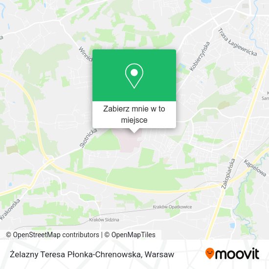 Mapa Żelazny Teresa Płonka-Chrenowska