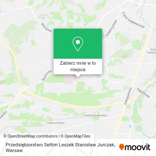 Mapa Przedsiębiorstwo Seltim Leszek Stanisław Jurczak