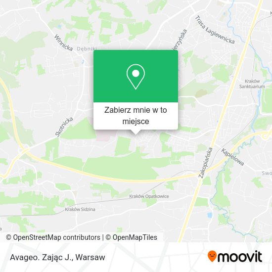 Mapa Avageo. Zając J.