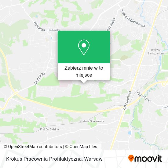 Mapa Krokus Pracownia Profilaktyczna