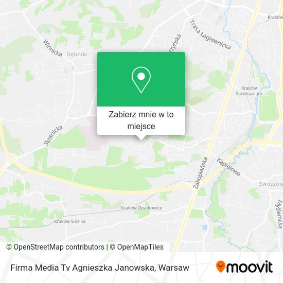 Mapa Firma Media Tv Agnieszka Janowska