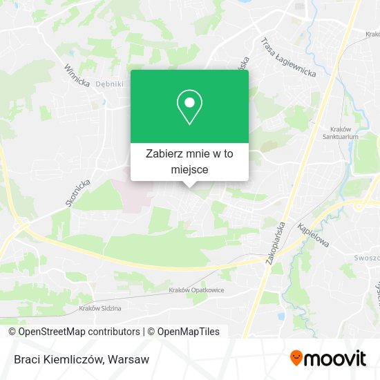 Mapa Braci Kiemliczów