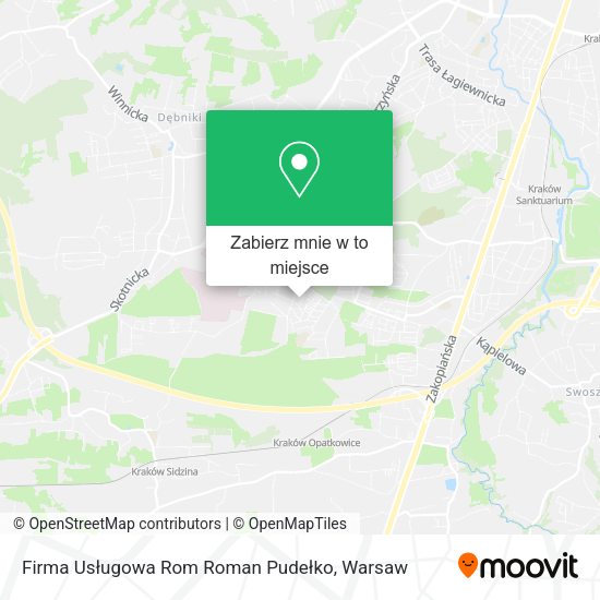 Mapa Firma Usługowa Rom Roman Pudełko