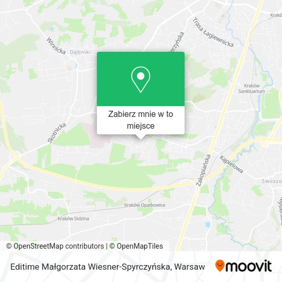 Mapa Editime Małgorzata Wiesner-Spyrczyńska