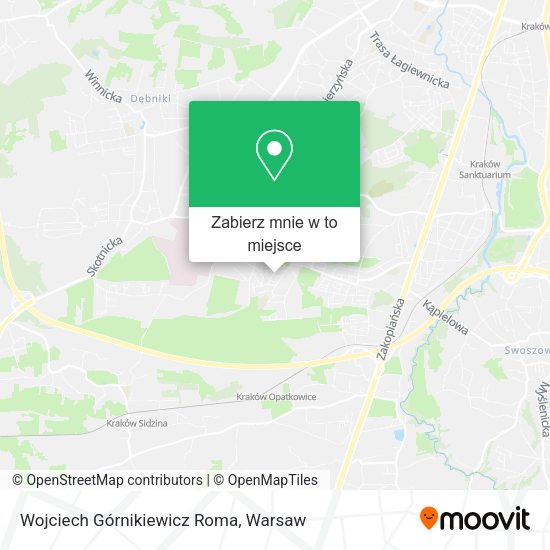 Mapa Wojciech Górnikiewicz Roma