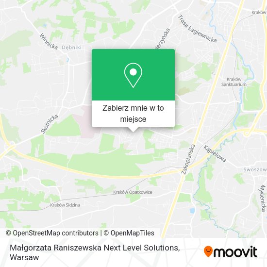 Mapa Małgorzata Raniszewska Next Level Solutions