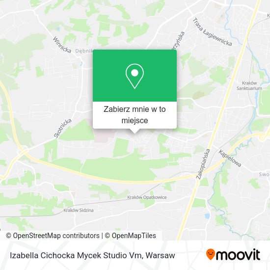 Mapa Izabella Cichocka Mycek Studio Vm