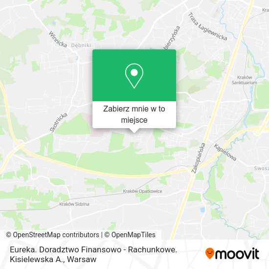 Mapa Eureka. Doradztwo Finansowo - Rachunkowe. Kisielewska A.