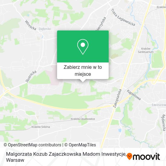 Mapa Malgorzata Kozub Zajaczkowska Madom Inwestycje