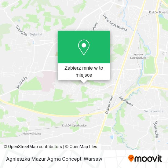 Mapa Agnieszka Mazur Agma Concept