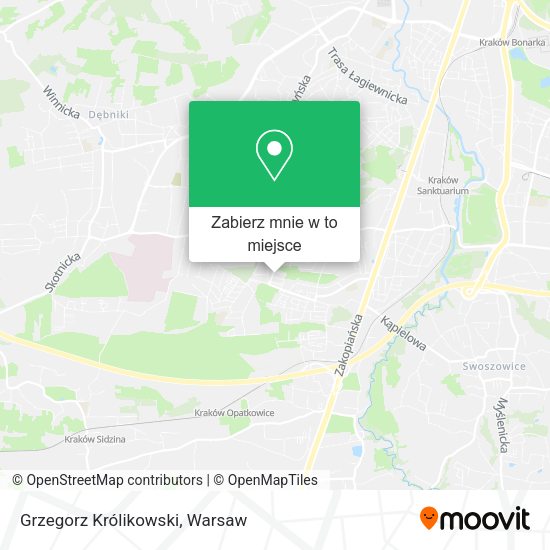 Mapa Grzegorz Królikowski