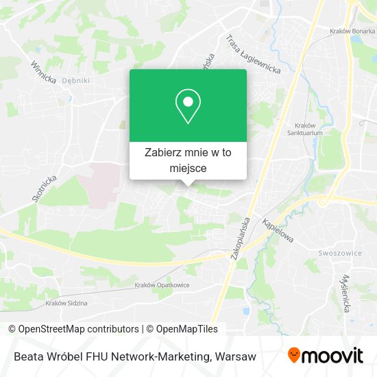 Mapa Beata Wróbel FHU Network-Marketing