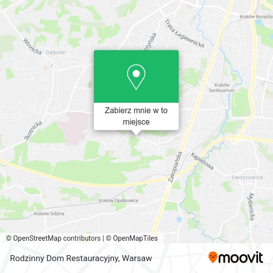 Mapa Rodzinny Dom Restauracyjny