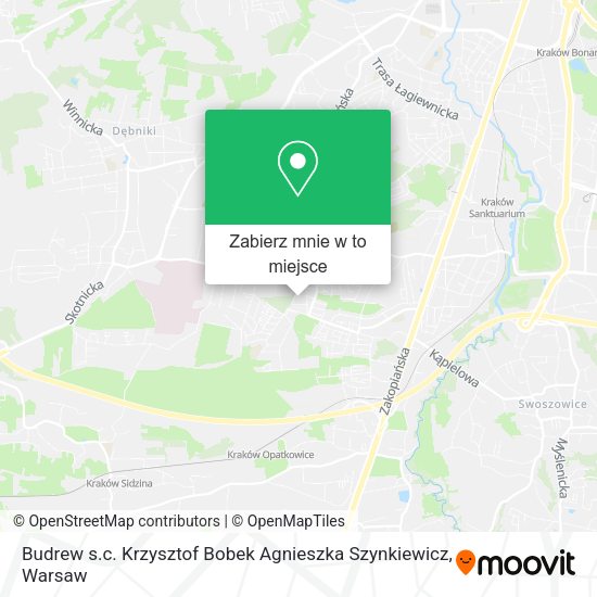 Mapa Budrew s.c. Krzysztof Bobek Agnieszka Szynkiewicz