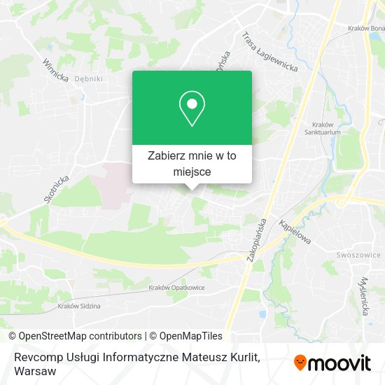 Mapa Revcomp Usługi Informatyczne Mateusz Kurlit