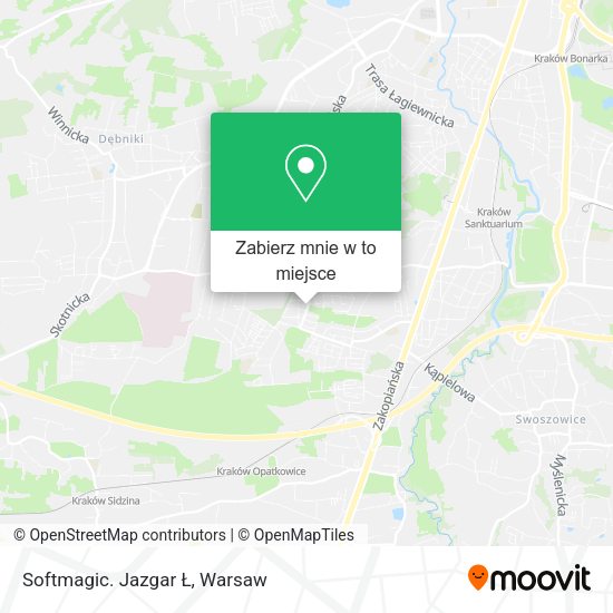 Mapa Softmagic. Jazgar Ł