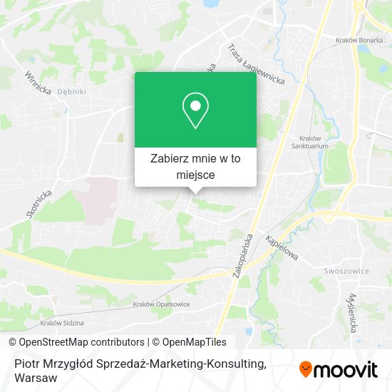 Mapa Piotr Mrzygłód Sprzedaż-Marketing-Konsulting