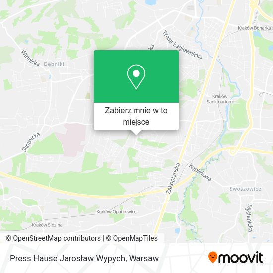 Mapa Press Hause Jarosław Wypych