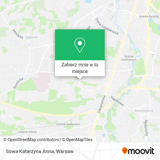 Mapa Sowa Katarzyna Anna