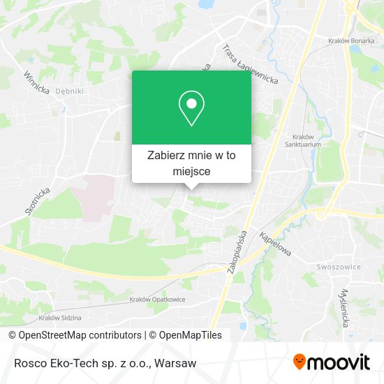 Mapa Rosco Eko-Tech sp. z o.o.