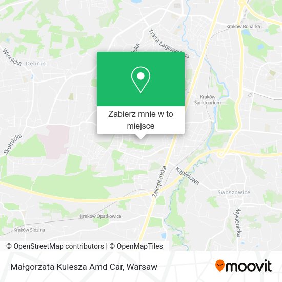 Mapa Małgorzata Kulesza Amd Car