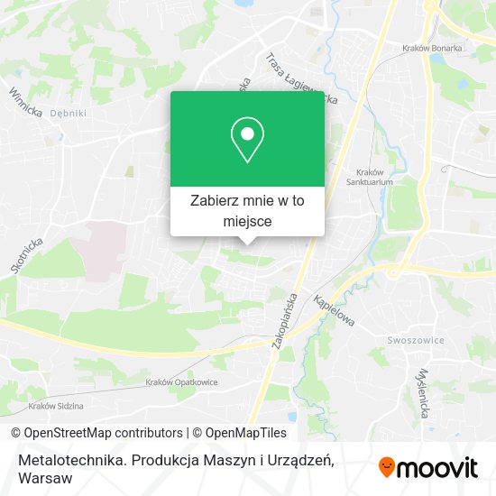 Mapa Metalotechnika. Produkcja Maszyn i Urządzeń