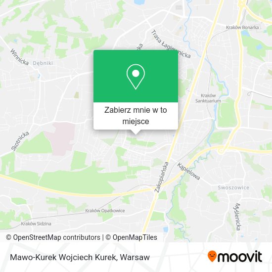 Mapa Mawo-Kurek Wojciech Kurek