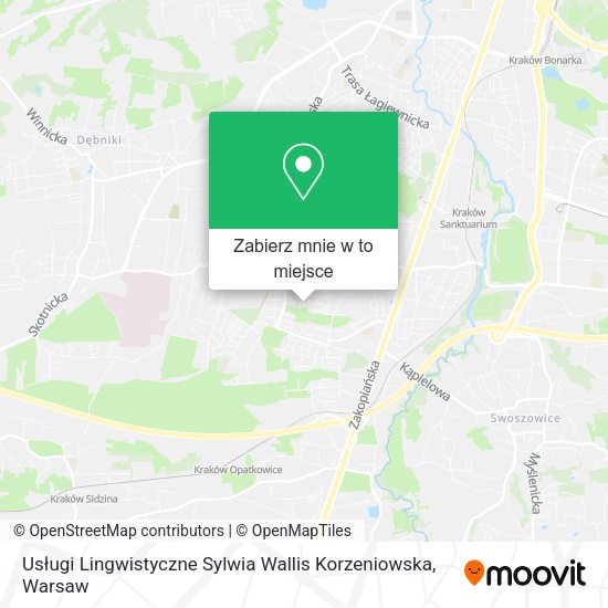 Mapa Usługi Lingwistyczne Sylwia Wallis Korzeniowska