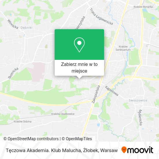 Mapa Tęczowa Akademia. Klub Malucha, Żłobek