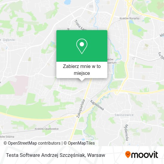 Mapa Testa Software Andrzej Szczęśniak