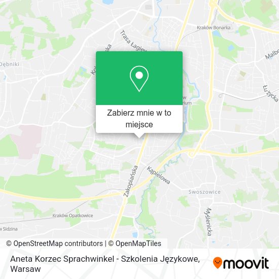 Mapa Aneta Korzec Sprachwinkel - Szkolenia Językowe