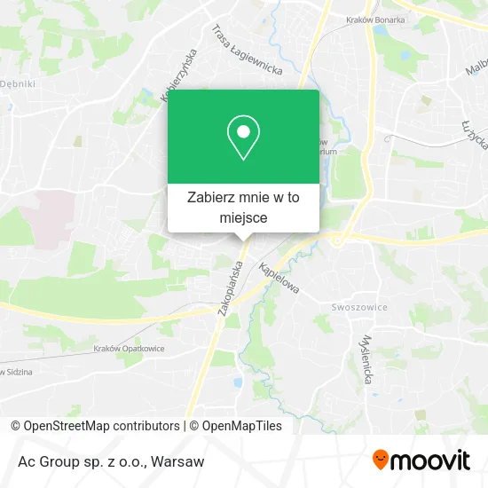 Mapa Ac Group sp. z o.o.