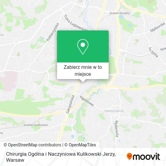 Mapa Chirurgia Ogólna i Naczyniowa Kulikowski Jerzy