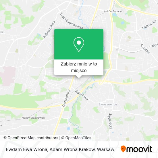 Mapa Ewdam Ewa Wrona, Adam Wrona Kraków