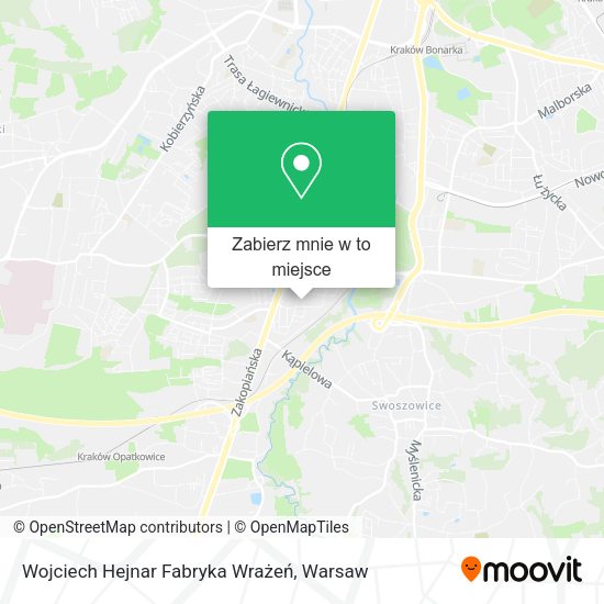 Mapa Wojciech Hejnar Fabryka Wrażeń