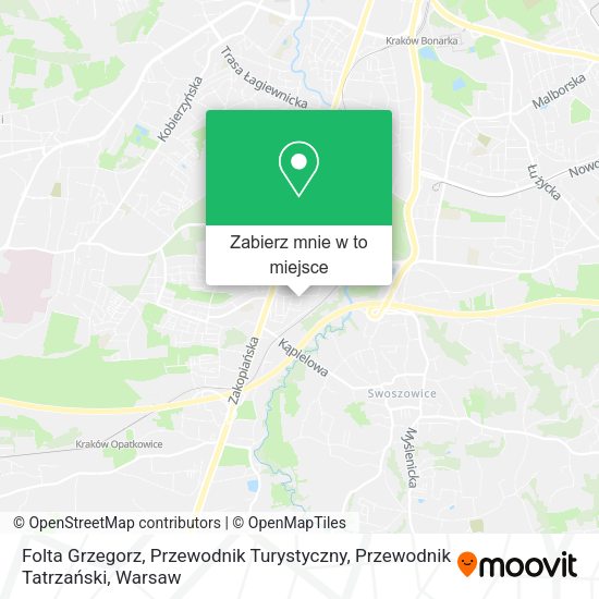 Mapa Folta Grzegorz, Przewodnik Turystyczny, Przewodnik Tatrzański