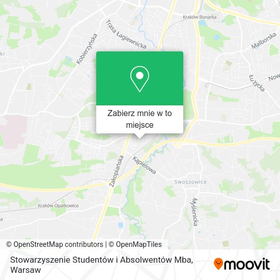 Mapa Stowarzyszenie Studentów i Absolwentów Mba