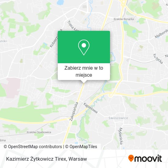 Mapa Kazimierz Żytkowicz Tirex