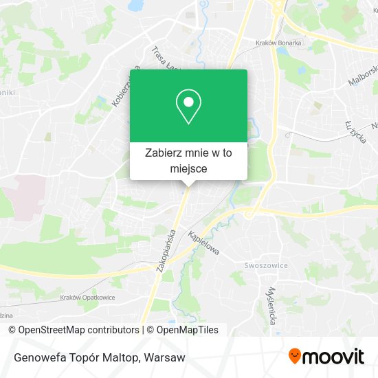 Mapa Genowefa Topór Maltop