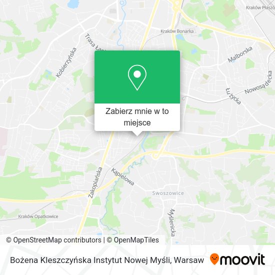 Mapa Bożena Kleszczyńska Instytut Nowej Myśli