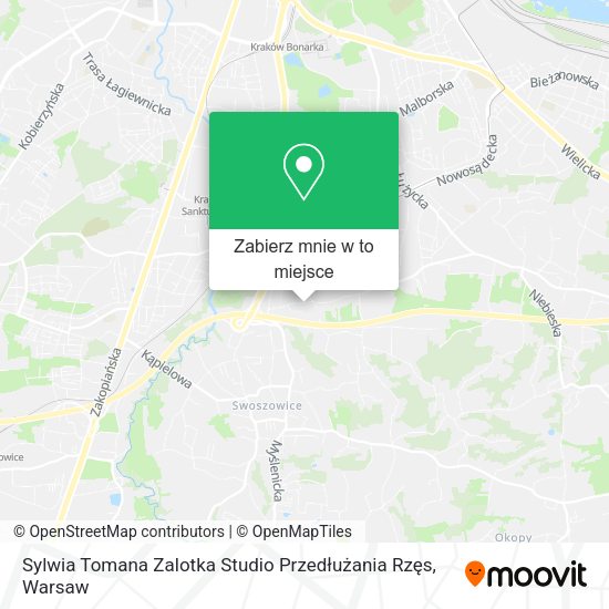 Mapa Sylwia Tomana Zalotka Studio Przedłużania Rzęs