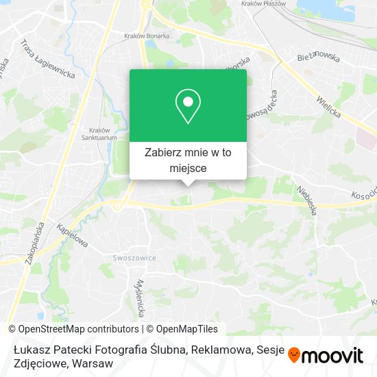 Mapa Łukasz Patecki Fotografia Ślubna, Reklamowa, Sesje Zdjęciowe