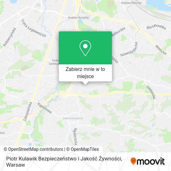 Mapa Piotr Kulawik Bezpieczeństwo i Jakość Żywności