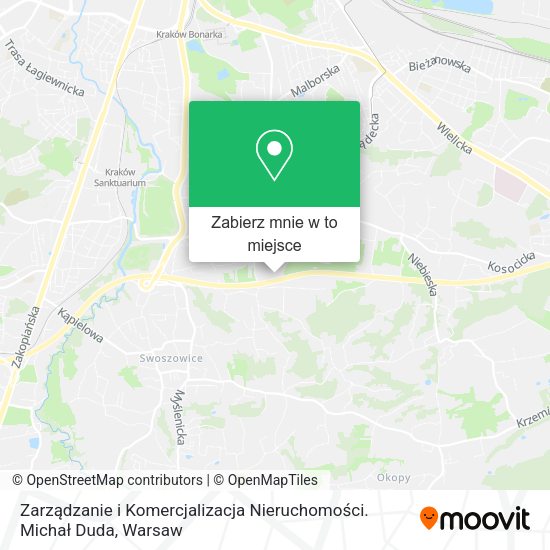 Mapa Zarządzanie i Komercjalizacja Nieruchomości. Michał Duda